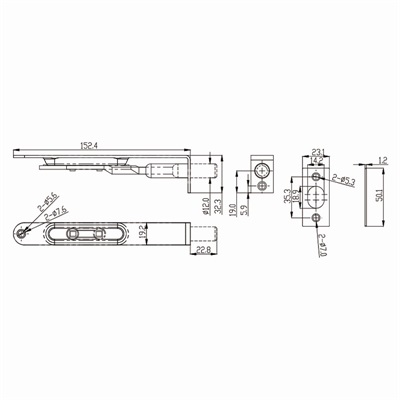插销CX-F01尺寸图